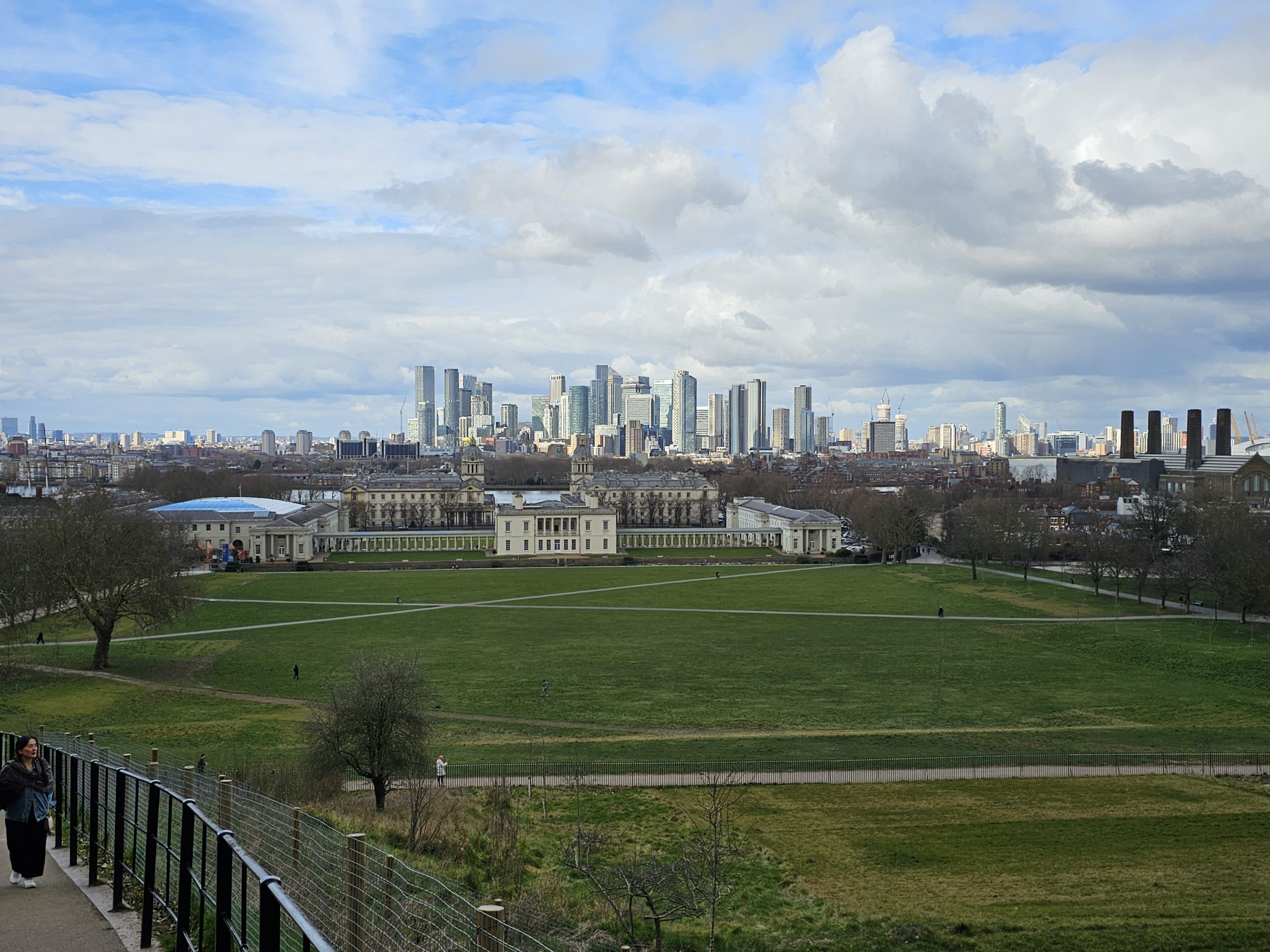 Ein Tag in Greenwich – Blick über die Themse